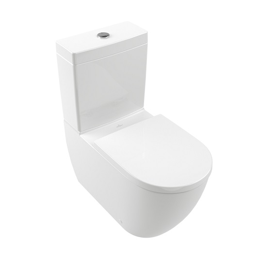 Чаша напольного унитаза Villeroy & Boch Subway 3.0 4672T001 (безободковый)