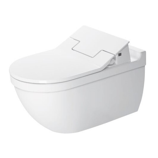 Чаша подвесного унитаза Duravit Starck 3 2226590000 + Крышка-биде Duravit SensoWash Slim 611000002304300