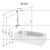 Душевая система Ideal Standard Idealrain Cerafine O BC525AA