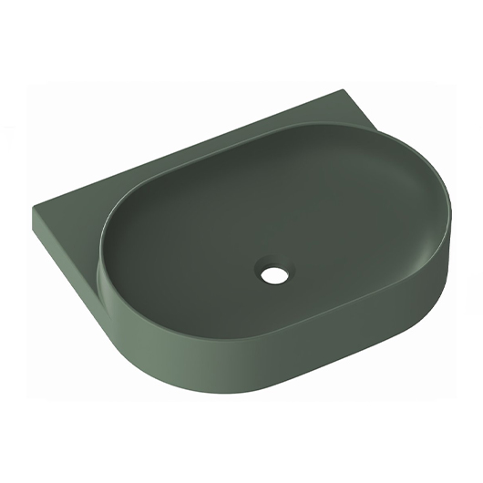 Раковина Ravak Yard 600 XJX08260000 (600х500мм, зеленый матовый)
