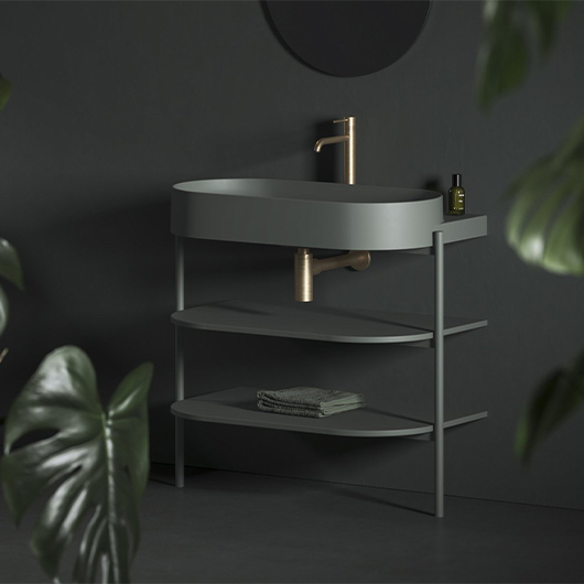 Раковина Ravak Yard 600 XJX08260000 (600х500мм, зеленый матовый)