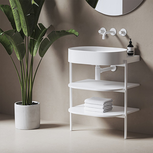 Раковина Ravak Yard 600 XJX0E060000 (600х500мм, без отверстия под смеситель, белый матовый)