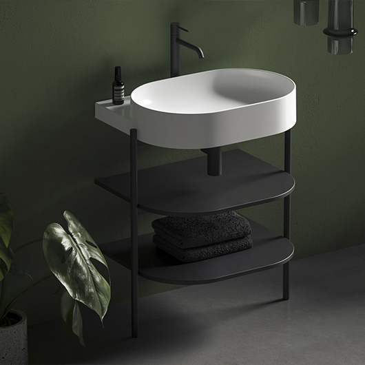 Раковина Ravak Yard 600 XJX0E260001 (600х500мм, белый матовый)