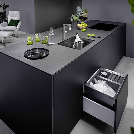 Мойка Blanco Zerox 500-U 526243 Dark Steel (540х440 мм)