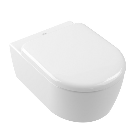 Унитаз подвесной Villeroy & Boch Skyla 5656CL01 TwistFlush[e³], с открытым смывным краем