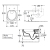 Унитаз подвесной Villeroy & Boch Skyla 5656CL01 TwistFlush[e³], с открытым смывным краем