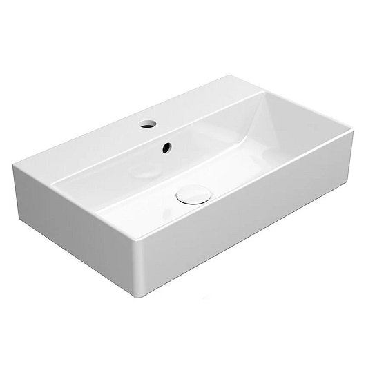 Раковина GSI Kube X 9454111 (600х370 мм) белая