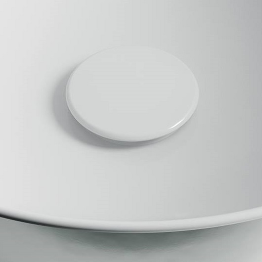 Незапираемый донный клапан GSI PVC11 белый (универсальный)