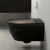 Унитаз-биде подвесной Villeroy & Boch ViClean-I 200 V0E200R7 Pure Black, CeramicPlus