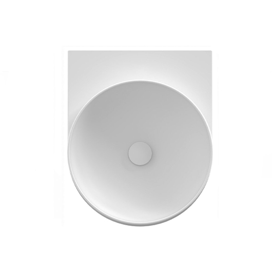 Раковина Ravak Yard 400 XJX0E040000 (400х500мм, без отверстия под смеситель, белый матовый)