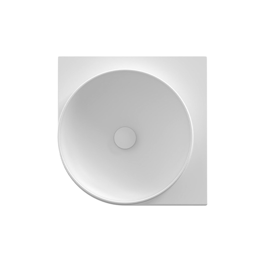 Раковина Ravak Yard 450 C XJX0E045000 (450х450мм, без отверстия под смеситель, белый матовый)