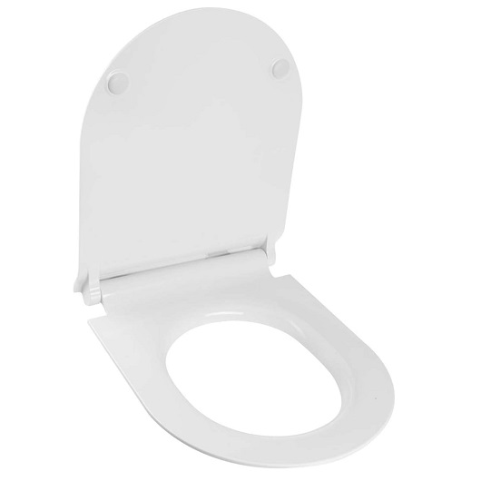 Сиденье с крышкой для унитаза GSI Slim MS86CSN11 (SoftClose)
