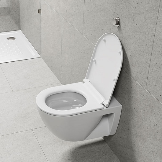 Сиденье с крышкой для унитаза GSI MS992C11 (SoftClose)