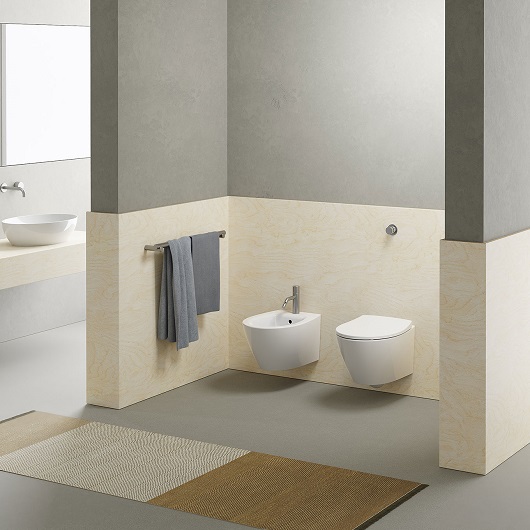 Биде подвесное GSI Modo 9864FR5111 белое