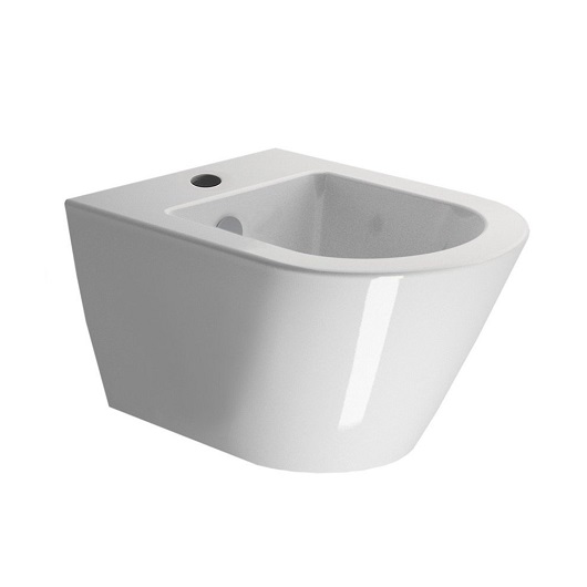 Биде подвесное GSI Kube X 9464FR5111 компакт, белое