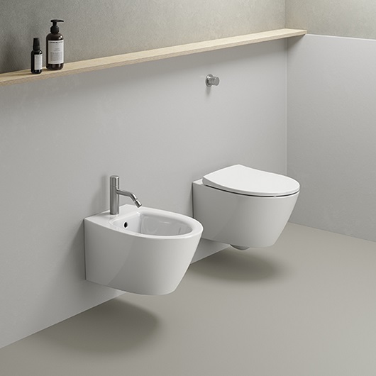 Биде подвесное GSI Modo 9864FR5111 белое