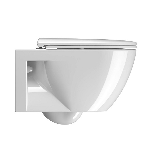 Сиденье с крышкой для унитаза GSI MS992C11 (SoftClose)