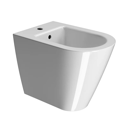 Биде напольное GSI Kube X 9462FT111 белое