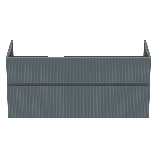 Тумба под раковину Ideal Standard Finesse E3447UQ (1200х505х550 мм, ребристый матовый пепельно-голубой)
