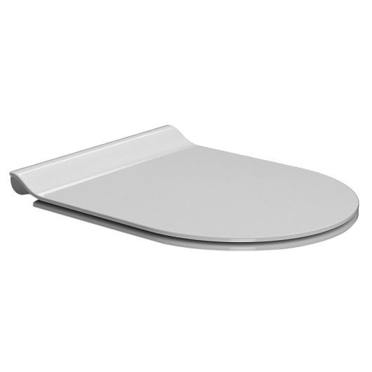 Сиденье с крышкой для унитаза GSI Slim MS86CSN11 (SoftClose)