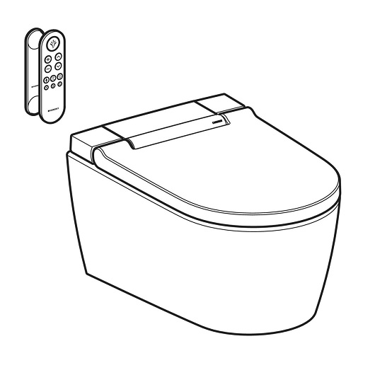 Унитаз-биде подвесной Geberit AquaClean Sela 146.220.11.1