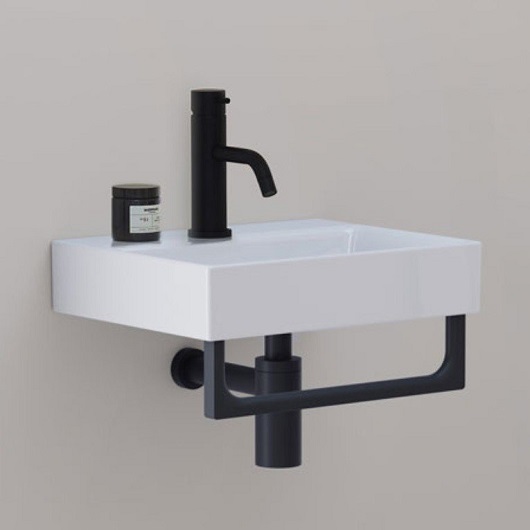 Раковина GSI Nubes 9682111 (500х400 мм) белая