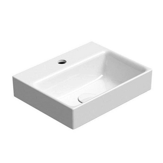 Раковина GSI Nubes 9684111 (400х320 мм) белая