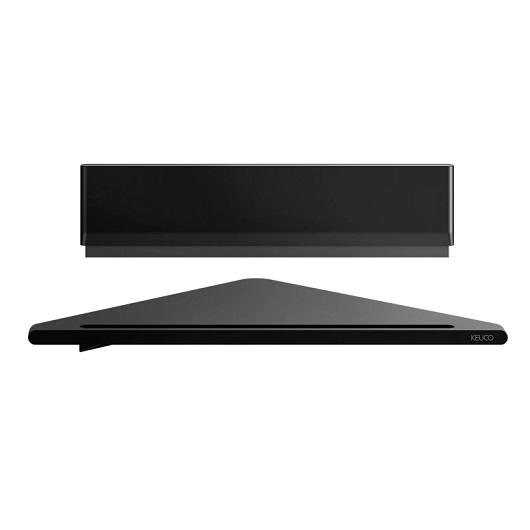 Угловая полочка для душа Keuco Aveno 14657370100 (черный матовый, 14657 370100)