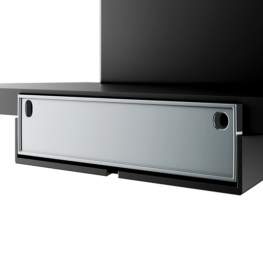 Полочка для душа Keuco Aveno 14659370000 (черный матовый, 14659 370000)