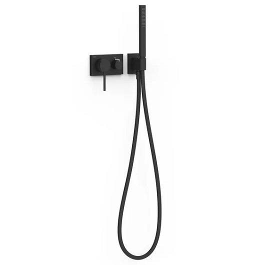 Смеситель на 3 выхода TRES 3V 21027391NM (черный матовый)