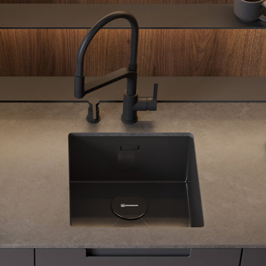 Смеситель для кухни Omoikiri SINTO 2 PLUS GM-R вороненая сталь (4994467)