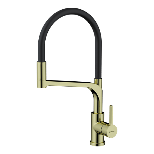 Смеситель для кухни Omoikiri SINTO 2 PLUS LG светлое золото (4994469)