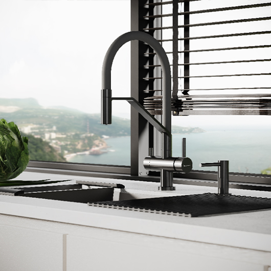 Дозатор Omoikiri OM-09 Sensor GM вороненая сталь (4995106) электронный