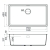 Мойка кухонная Omoikiri Kata 74-U ES 4997565 (espresso, 740х420 мм)