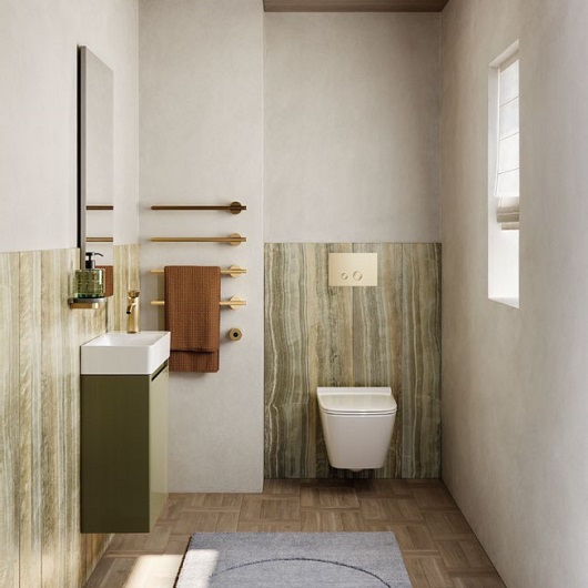 Чаша подвесного унитаза Catalano Elice 0411540001 безободковая