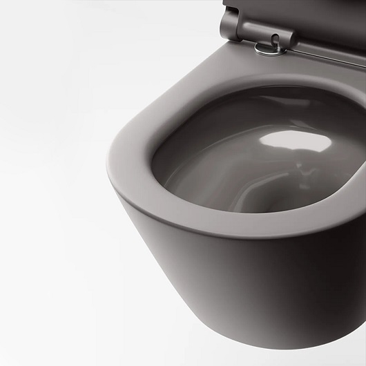 Чаша подвесного унитаза Catalano Sfera 0511550032 безободковая, Tortora Satinato