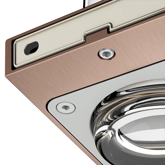 Стакан Keuco Edition 11 11150299000 (красное золото шлифованное, 11150 299000)