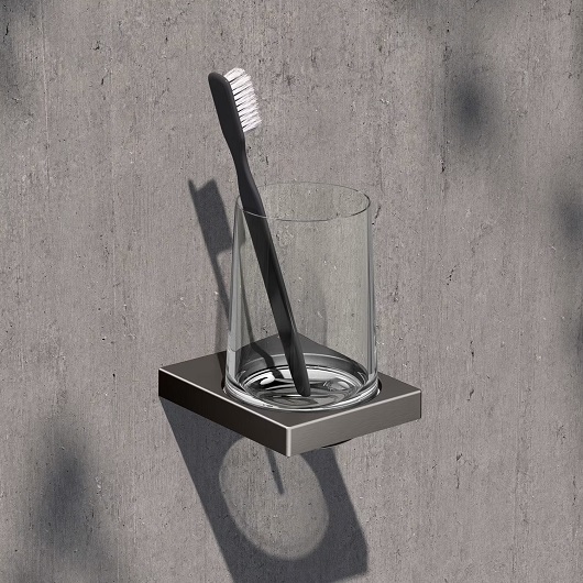 Стакан Keuco Edition 11 11150359000 (титан черный шлифованный, 11150 359000)