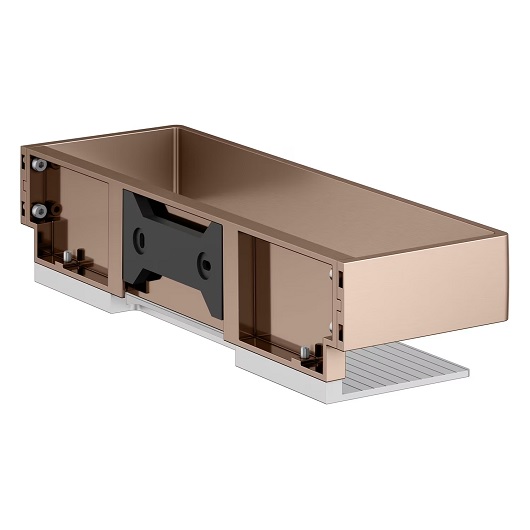 Корзинка для душа Keuco Edition 11 11158290000 (красное золото шлифованное, 11158 290000)