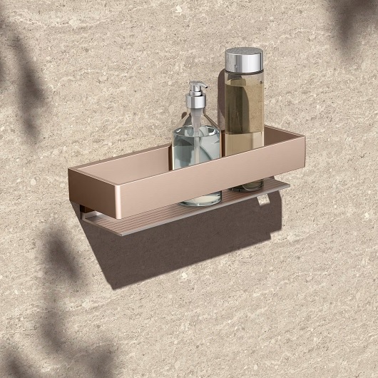 Корзинка для душа Keuco Edition 11 11158290000 (красное золото шлифованное, 11158 290000)