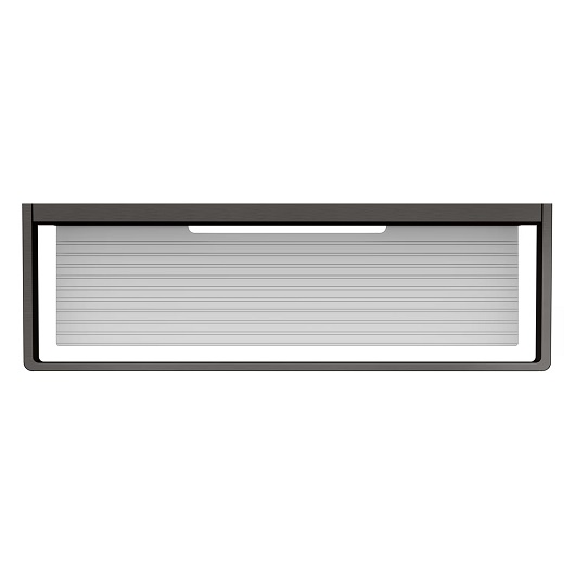 Корзинка для душа Keuco Edition 11 11158350000 (титан черный шлифованный, 11158 350000)