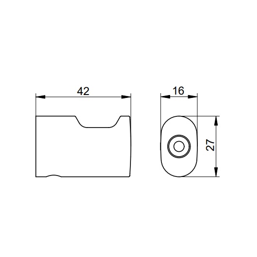 Крючок Keuco Actis 13514010000 (13514 010000)