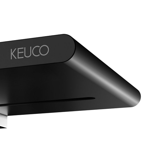 Полочка для душа Keuco Actis 13558370000 (чёрный матовый, 13558 370000)
