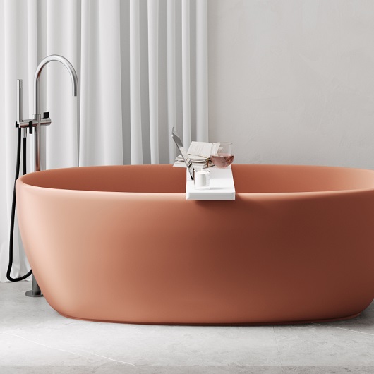 Полка для ванны Salini Gabbiano 1906201M (белый матовый, 900х200 мм)