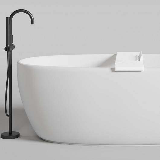 Полка для ванны Salini Gabbiano 1906201M (белый матовый, 900х200 мм)