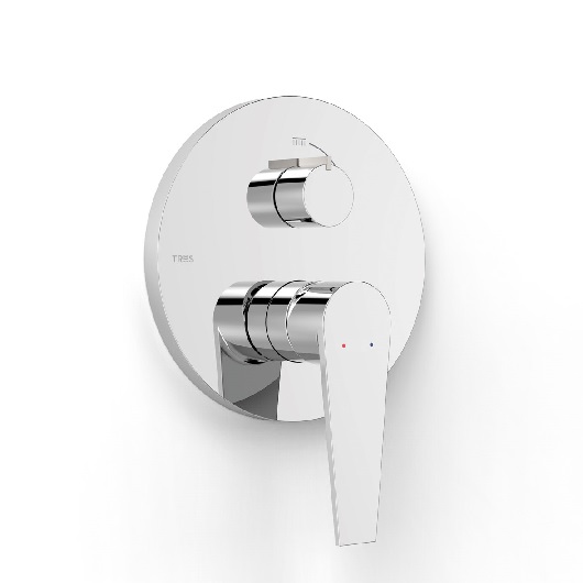 Смеситель на 2 выхода TRES Class 20528110 (хром)