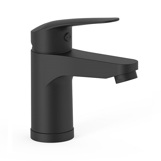 Смеситель для раковины TRES Base Plus 21610303NM (черный матовый)