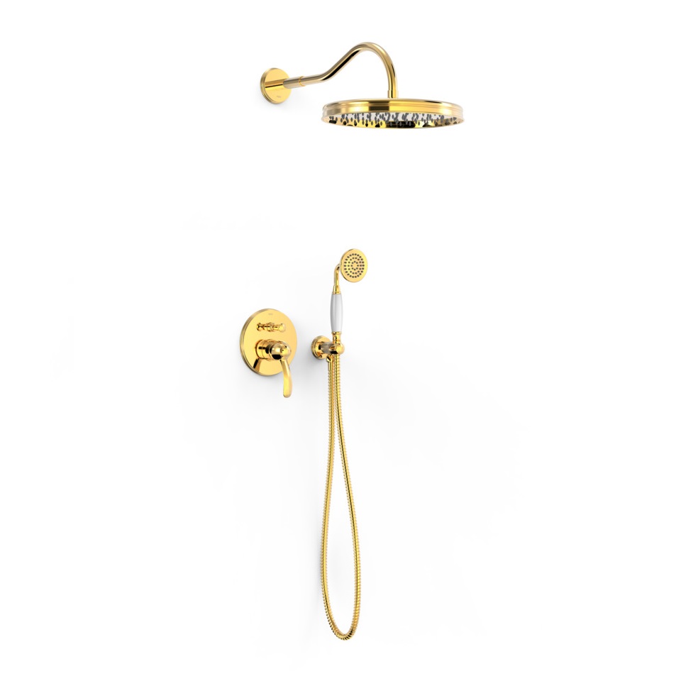 Душевая система TRES Classic 24218003OR (золото)