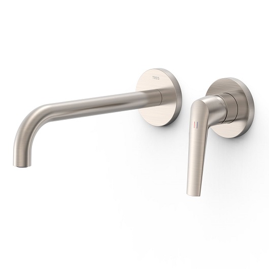 Смеситель для раковины TRES Fuji 28130022AC (сталь)