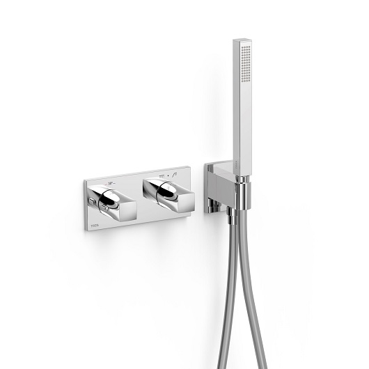 Термостат на 2 выхода TRES B-System 30725201 (хром)